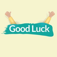 Design Designs Good Luck Card Cards Text Texts Word Words Wishes ...