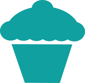 Cupcake outline clipart png