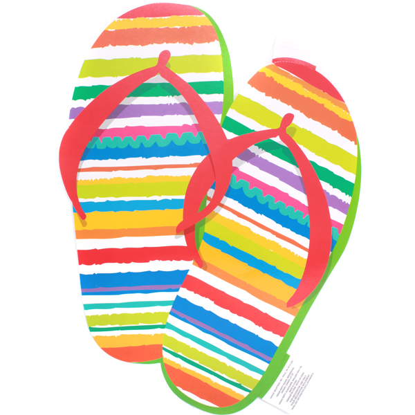 Flip Flop Cutout, FREE shipping offer, 50% off tableware, and same ...