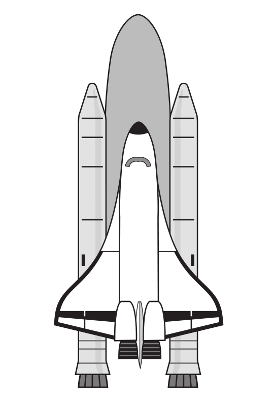 Free to Use & Public Domain Space Shuttle Clip Art