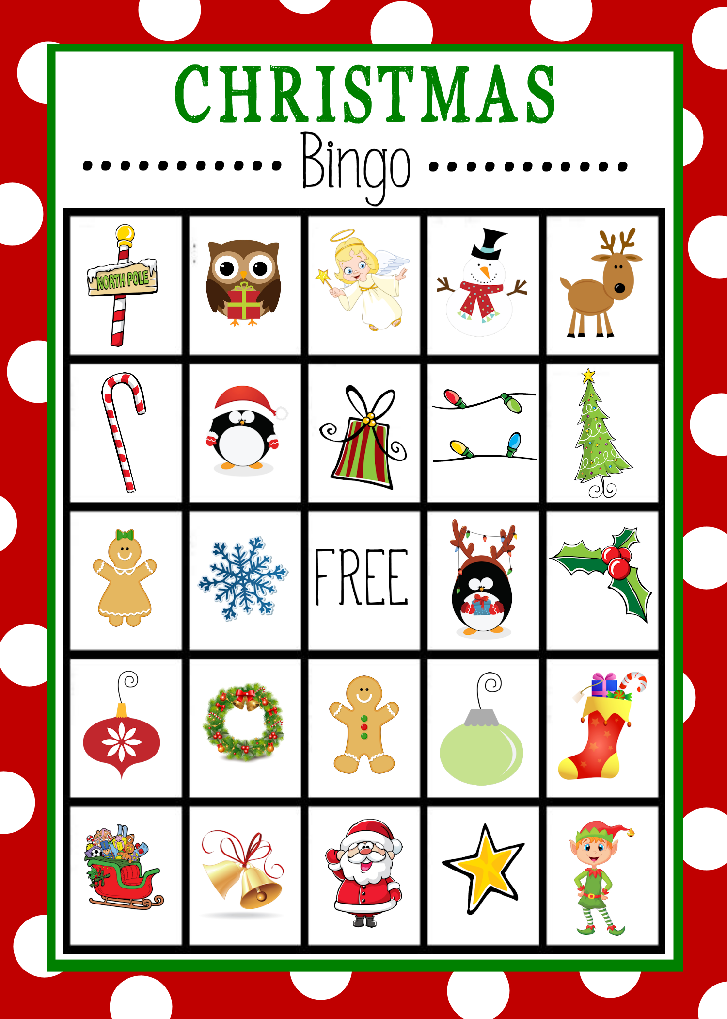 Free Printable Christmas Bingo ClipArt Best ClipArt Best Free Printable Christmas Bingo ClipArt Best ClipArt Best