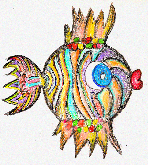 fish sketches « George Schils Blog