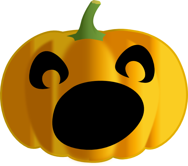 Dark Pumpkin clip art - vector clip art online, royalty free ...