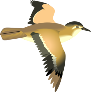 Flying Bird clip art - vector clip art online, royalty free ...