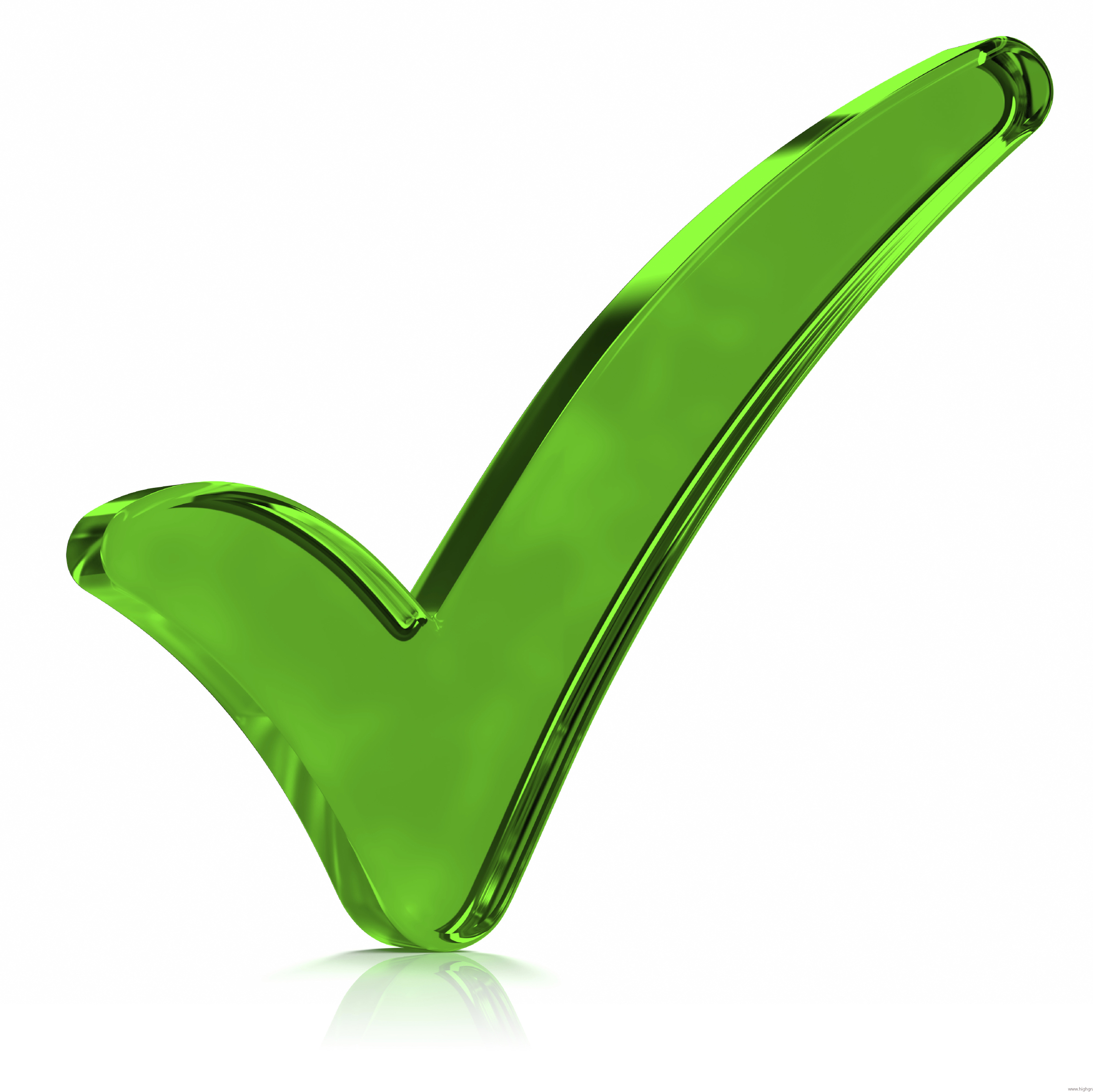 clipart green tick - photo #42