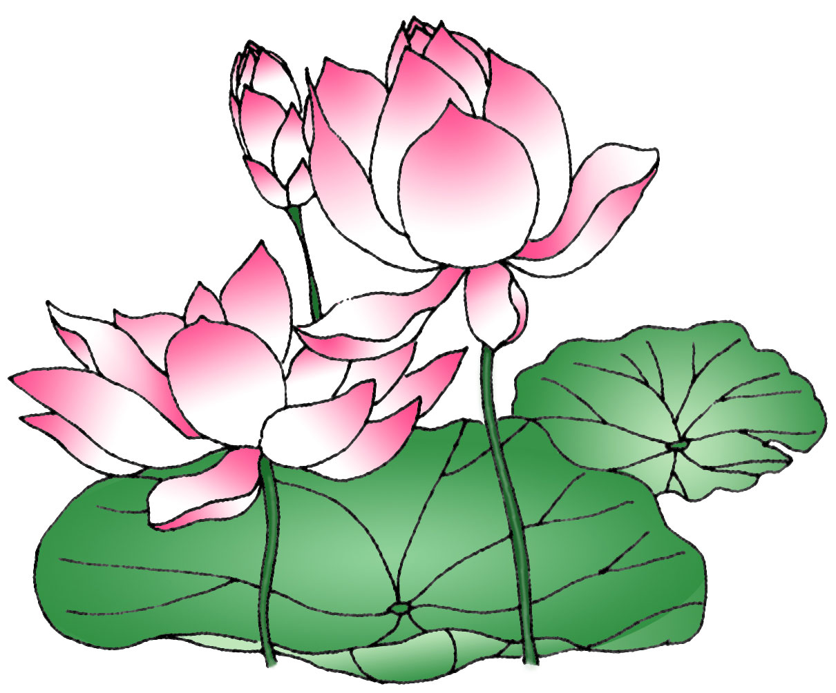 clip art lotus flower - photo #35