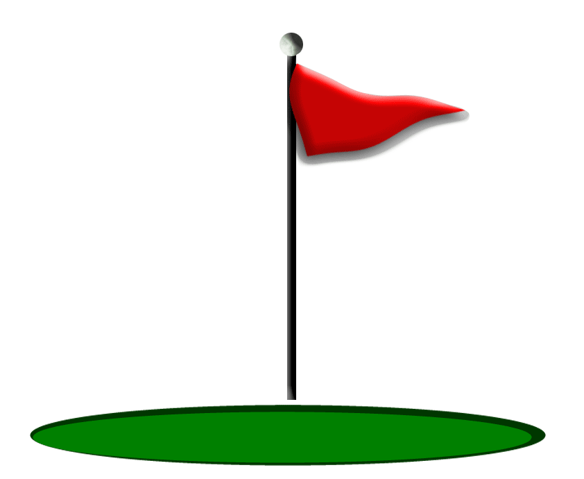 Cartoon Golf Flag ClipArt Best