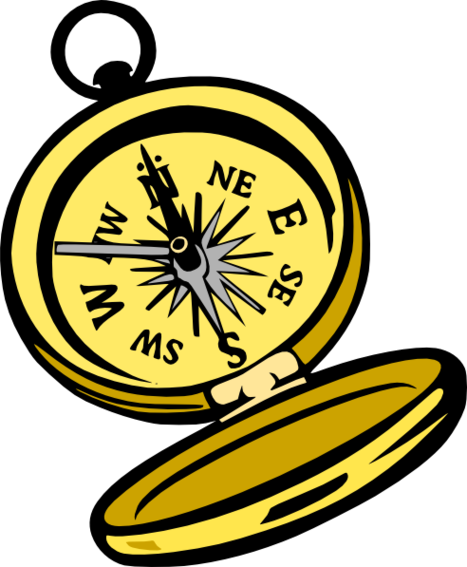 Treasure Map Compass Clipart - Free to use Clip Art Resource