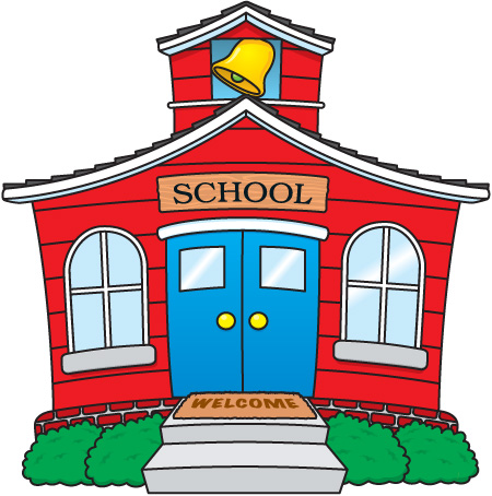 Clipart of school house