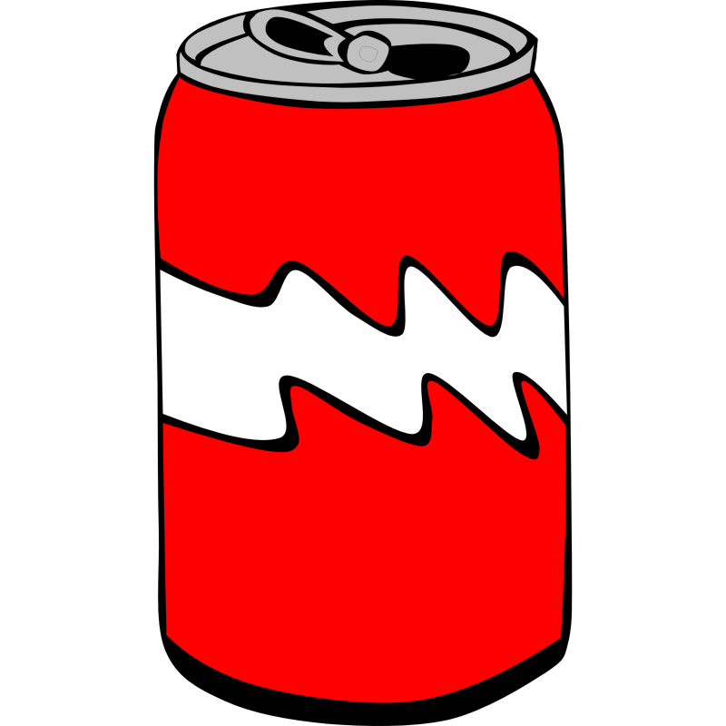 Chips and soda clipart