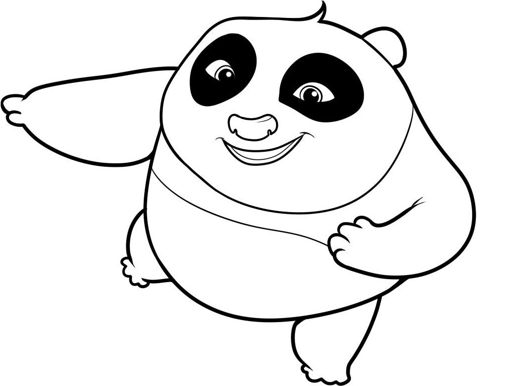 Cute Panda Coloring Pages Popular With Image Of Cute Panda 3 #1040