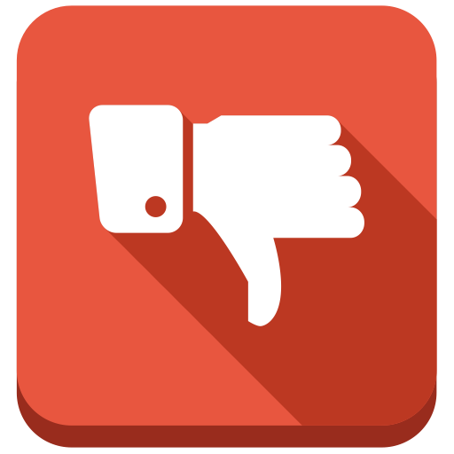 Bad, contra, down, negative, no, thumb icon | Icon search engine