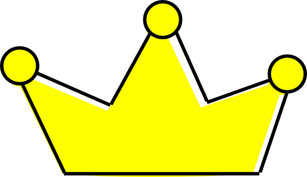 Yellow Crown Clipart