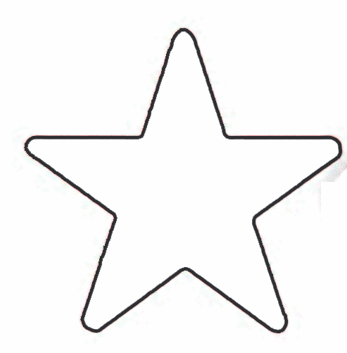 Pattern Christmas Star Clipart