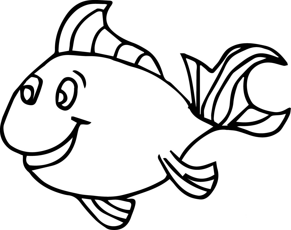 fish clip art coloring pages - photo #49