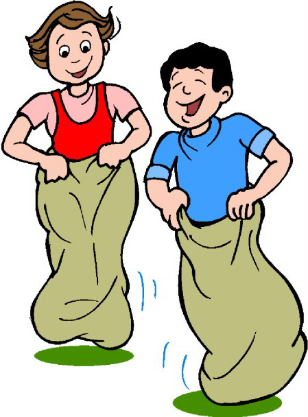 Field day activities clipart
