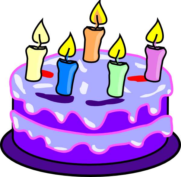 8th birthday cake happy birthday clip art clip - dbclipart.com