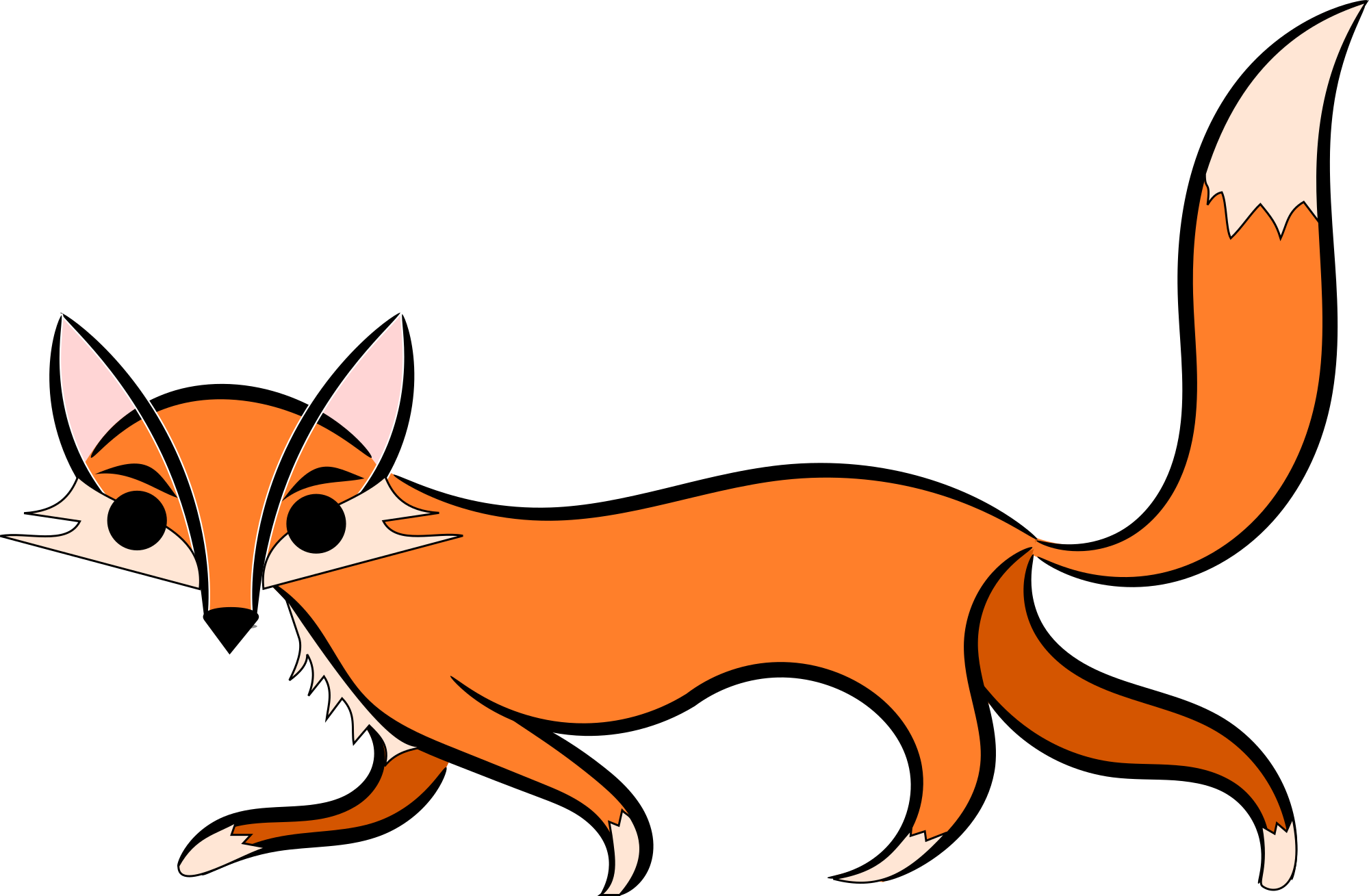 Fox free to use cliparts - Clipartix