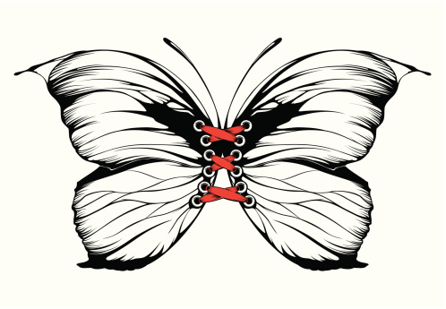 Insect Monarch Butterfly Butterfly Tattoo Clip Art, Vector Images ...