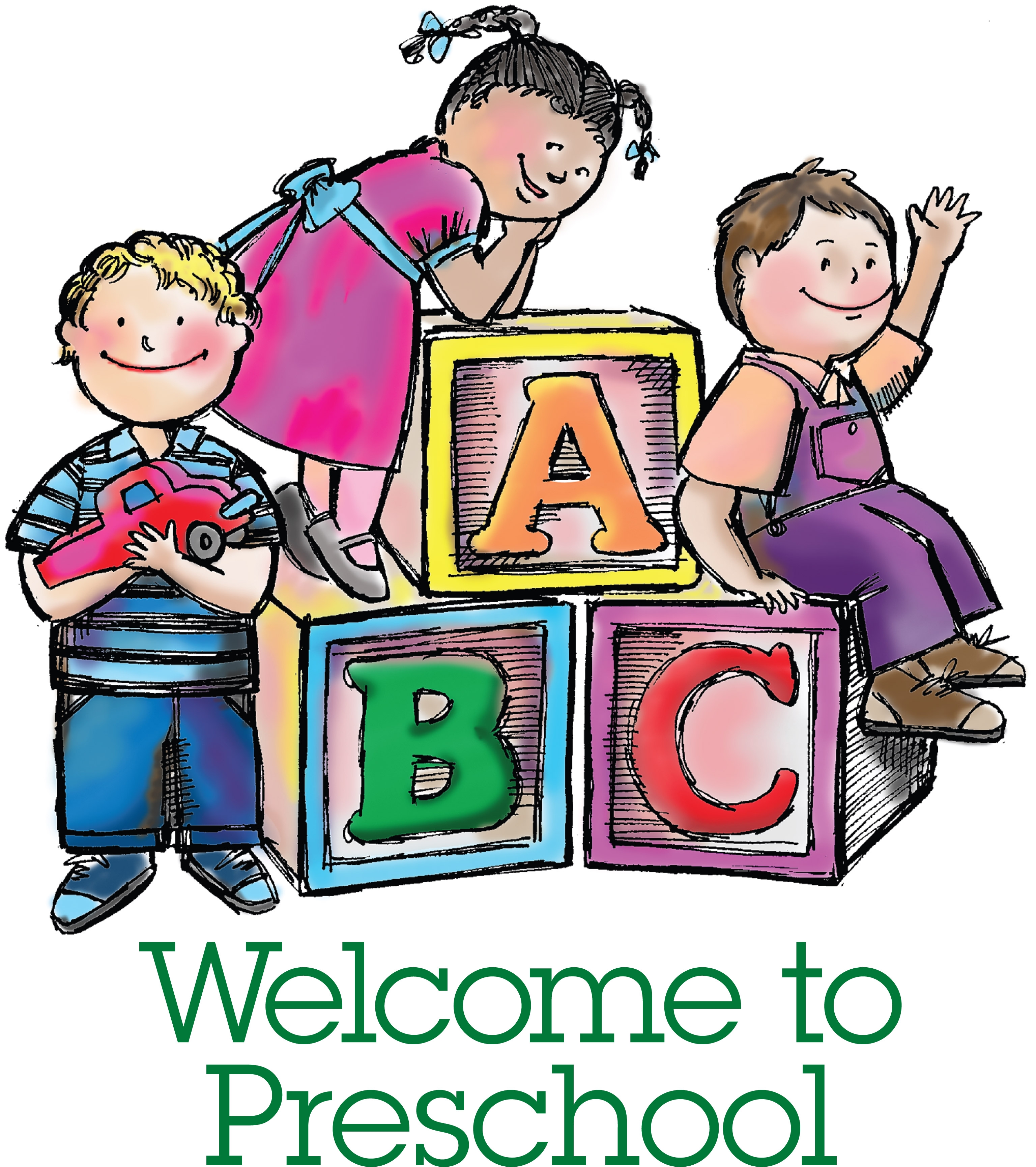 Welcome To Pre-k Clipart
