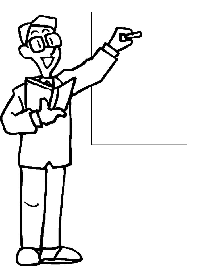 Teacher Coloring Pages - ClipArt Best