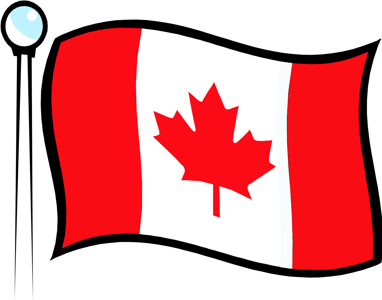 Canadian Flag Template Free ClipArt Best