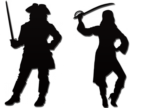 Pirate silhouette clip art - ClipartFox
