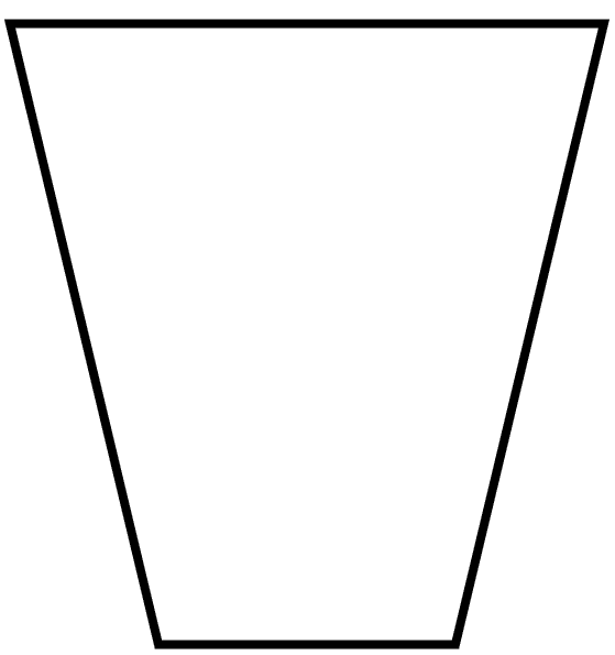 531 views Shapes Clip Art Black And White