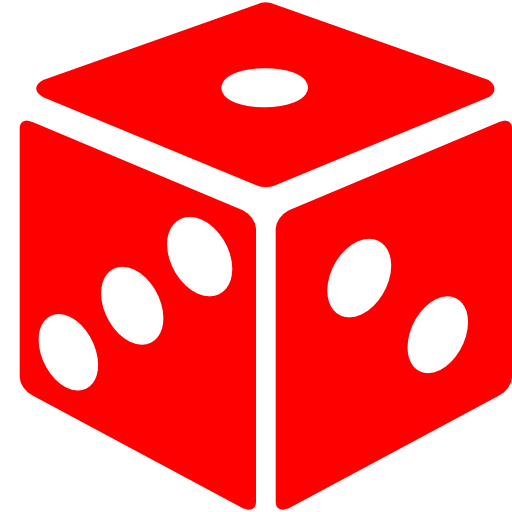 Free red dice icon - Download red dice icon