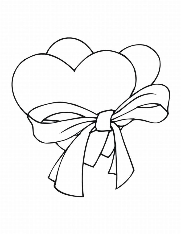 Coloring Pages Of Hearts - AZ Coloring Pages