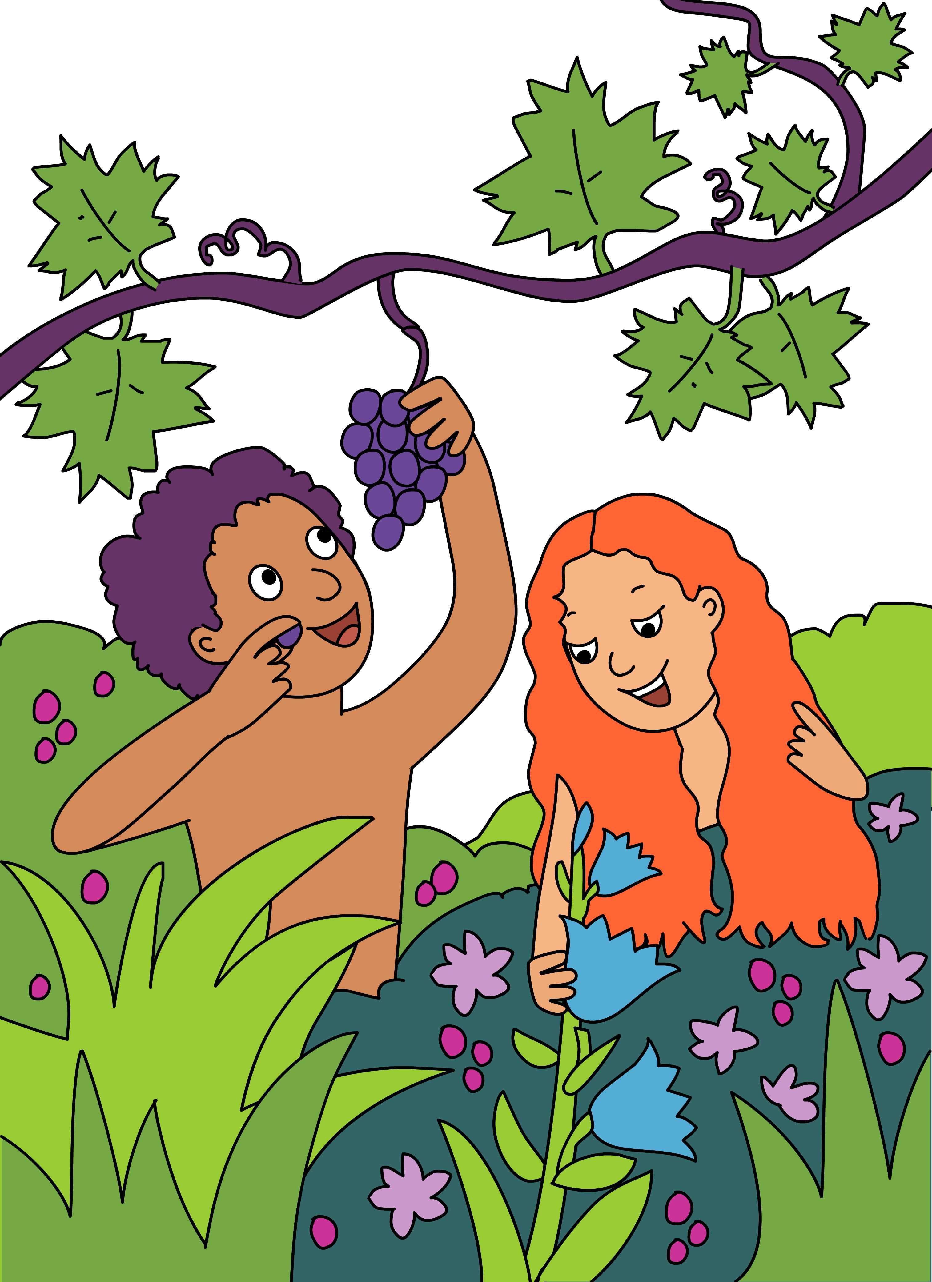 Adam and Eve | 2 of 4 In The Beginning Series - ClipArt Best - ClipArt Best