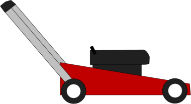 Lawn mower clipart no background