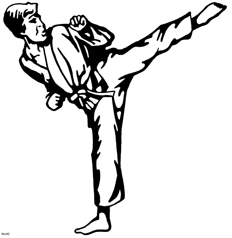 Karate Cartoon - ClipArt Best
