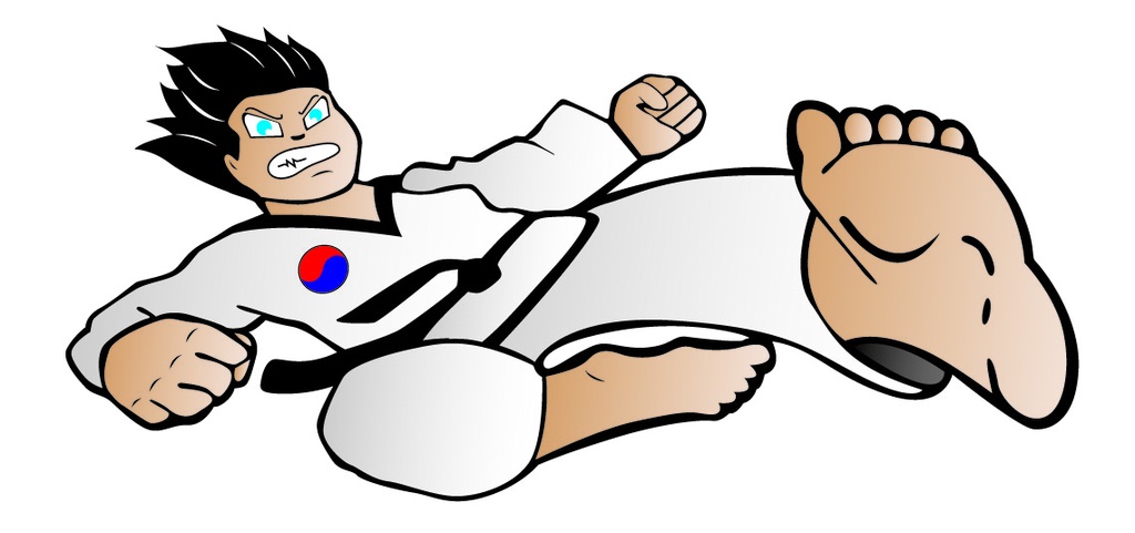Tae Kwon Do Master Cartoon | Free Download Clip Art | Free Clip ...