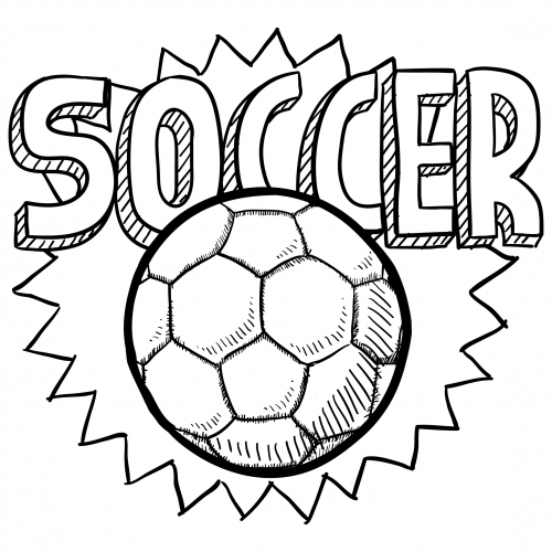 Soccer Ball Coloring Page Printable Picture Of A Soccer Ball ...