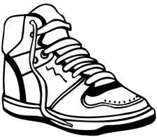 Running Shoes Clipart