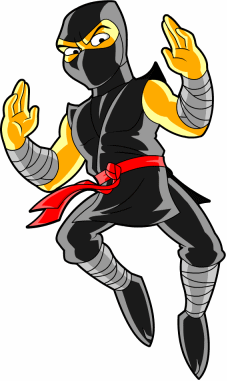 How To Draw A Cartoon Ninja - ClipArt Best