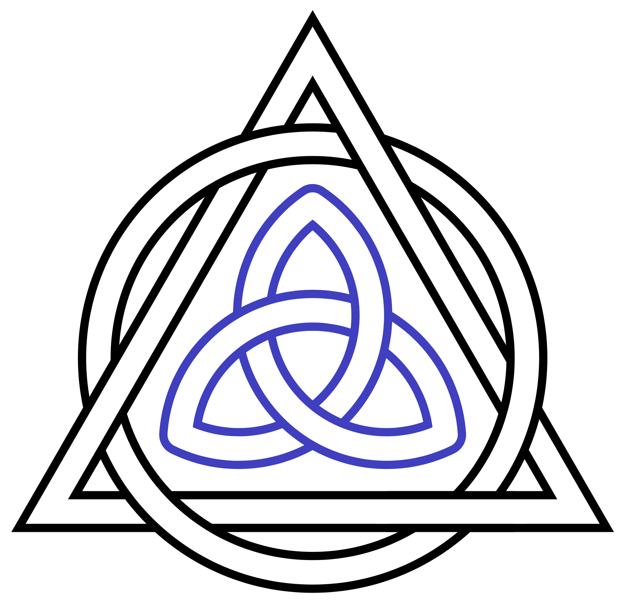 File:Triquetra-Interlaced-Triangle-Circle.svg