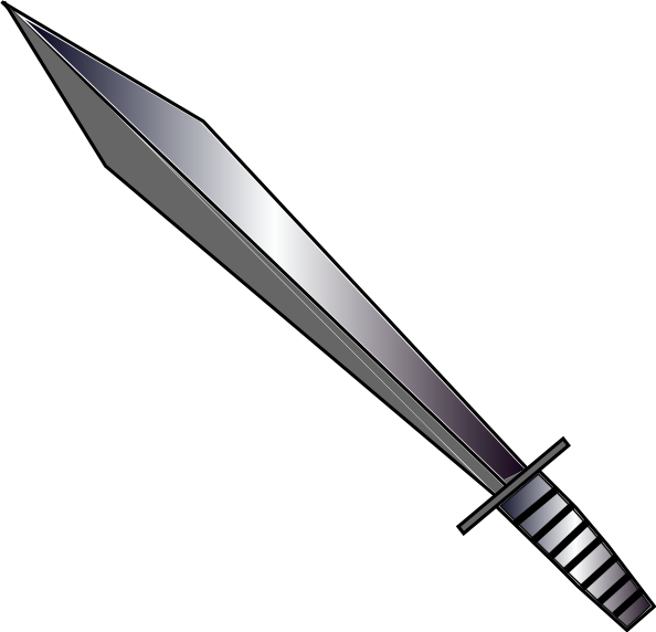 Sword Clip Art - vector clip art online, royalty free ...
