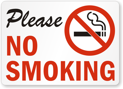 No Smoking Signs To Print