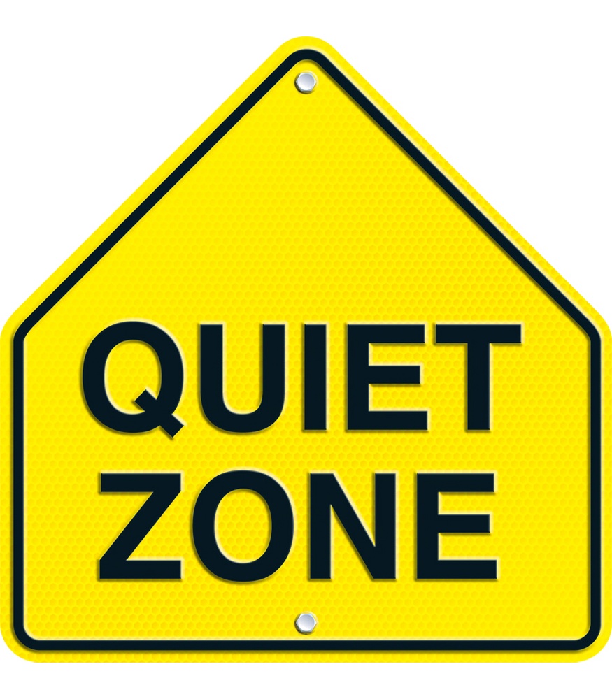 Quiet Zone Two-Sided Decoration - Workbooks & Teacher Supplies ...