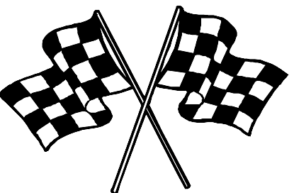 Checkered Flag | auto racing helmet