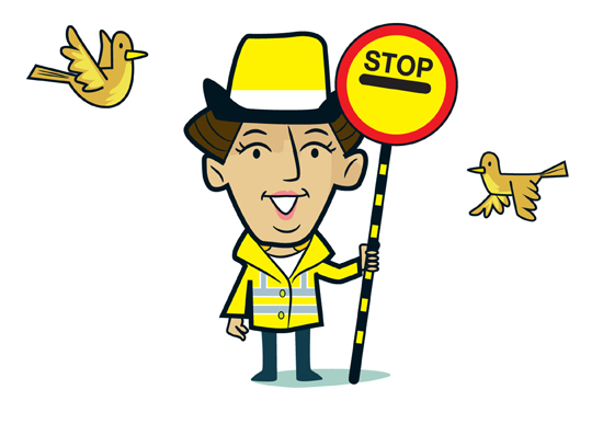 2,000 views Dear Lollipop Lady | dbparkerboy