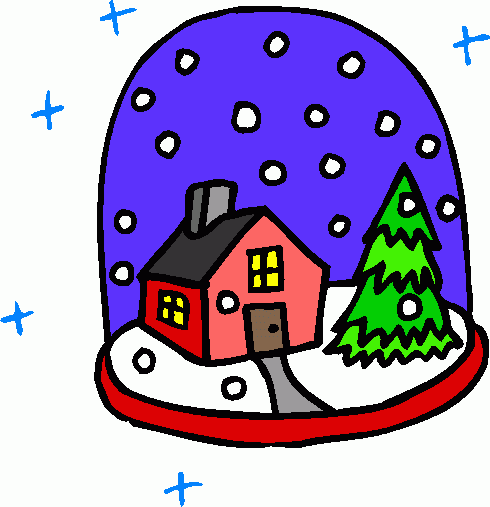 christmas snow globe clipart free - photo #39