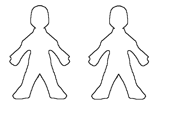 Body Outline Template