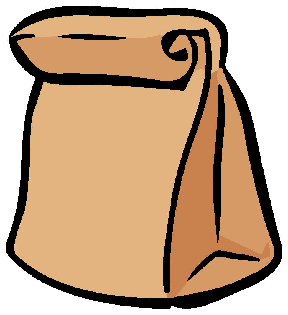 Brown Bag Lunch Clipart - ClipArt Best