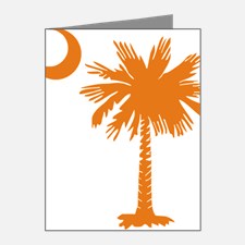 South Carolina Palmetto Tree Crescent Moon Thank You Cards | South ...