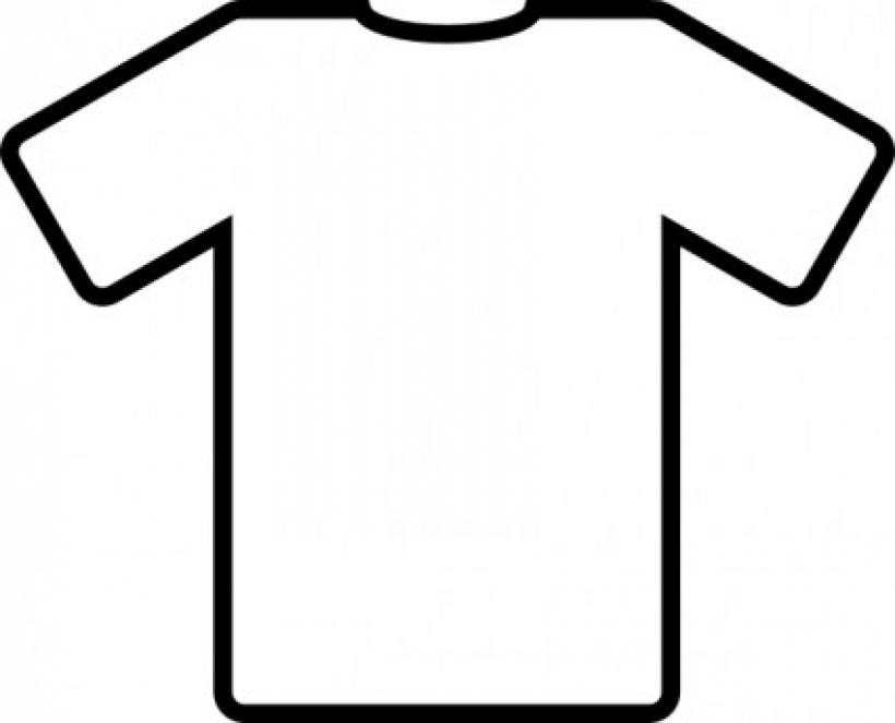 Plain White T Shirt To Draw On - ClipArt Best