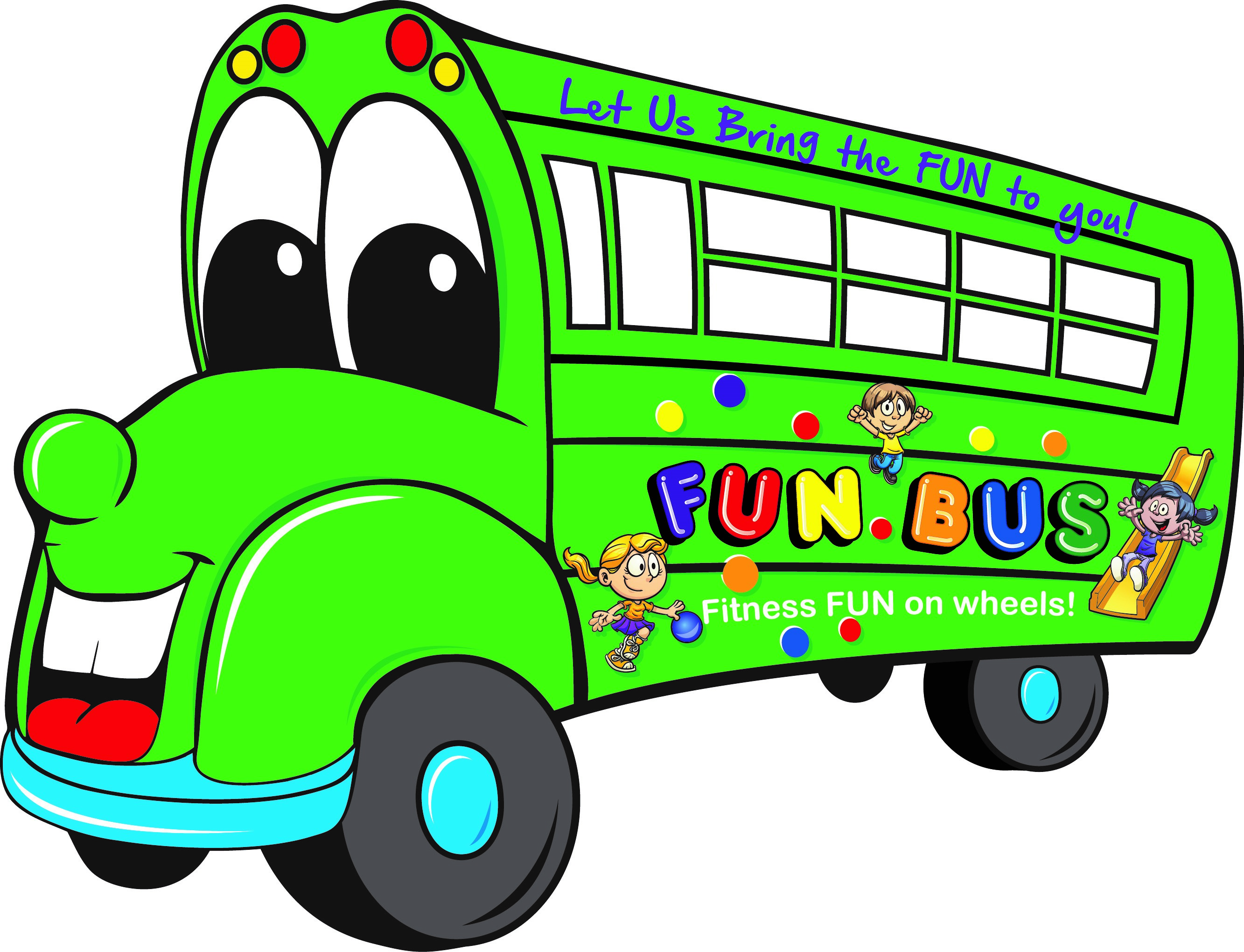 in the bus clipart