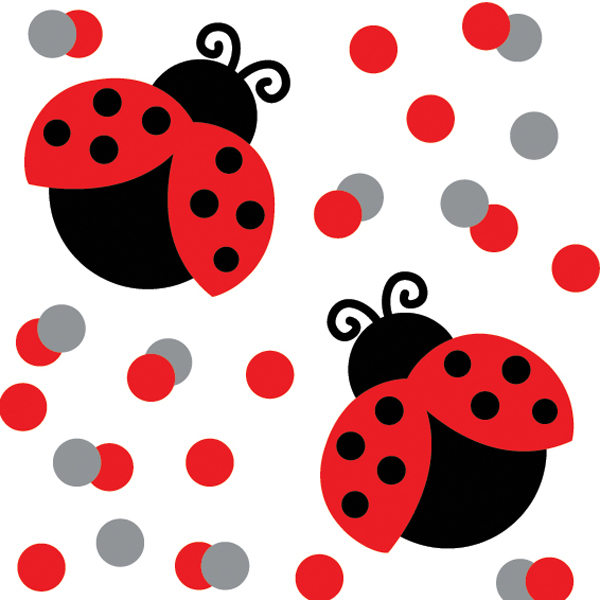 Ladybug Confetti at Birthday Direct